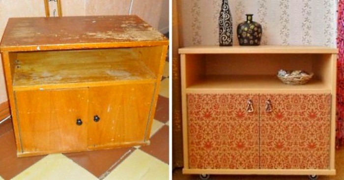 Как из старой тумбочки сделать новую своими руками Как из старой тумбочки сделать новую своими руками