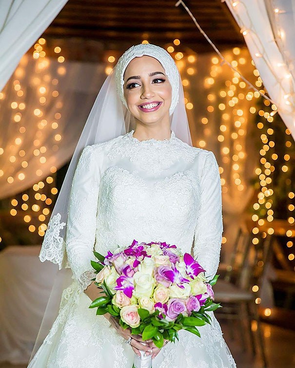 18 великолепных невест в хиджабах в свой знаменательный день - невероятно красиво!