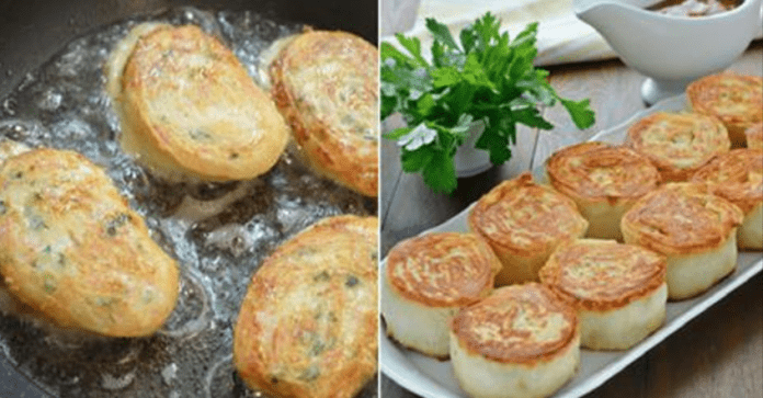 Горячие рулетики из лаваша с картофелем и грибами: закуска, которая вам обязательно понравится