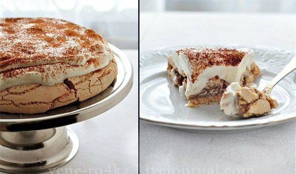 Известнейший торт Павлова «Капучино». Любителям кофе и капучино посвящается!