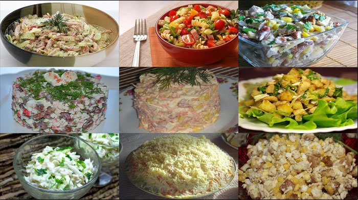 Эти 9 вкуснейших салатов уже много лет радуют мою семью. Такая вкуснятина не надоест никогда!