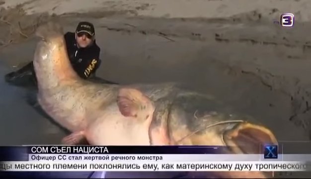 2 рыбака из Польши обнаружили останки нациста в животе 100-летней рыбы!