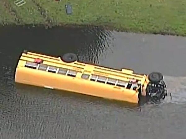 Автобус со школьниками упал в озеро с крокодилами. Вас поразит то, что предпринял 10-летний мальчишка!