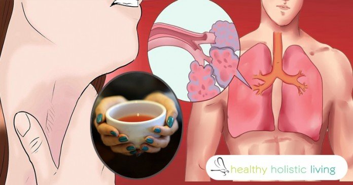 Пейте этот чай, и вы выведите мокроту из легких, токсины и избавитесь от воспалений!