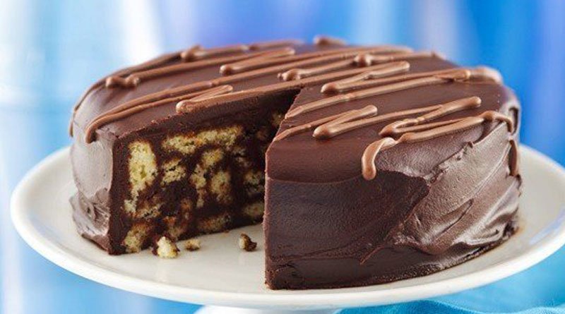 Шоколадный торт, который готовится без духовки