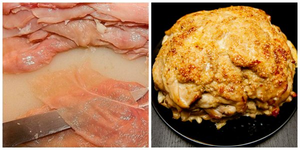 Сочнейшее блюдо из куриного филе готовится практически само: нужно лишь порезать продукты…