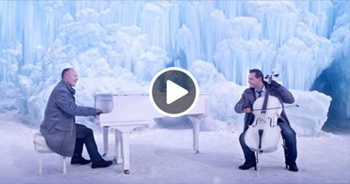 Крутой микс «Зимы» Вивальди и оскароносной песни из м/ф «Холодное сердце»