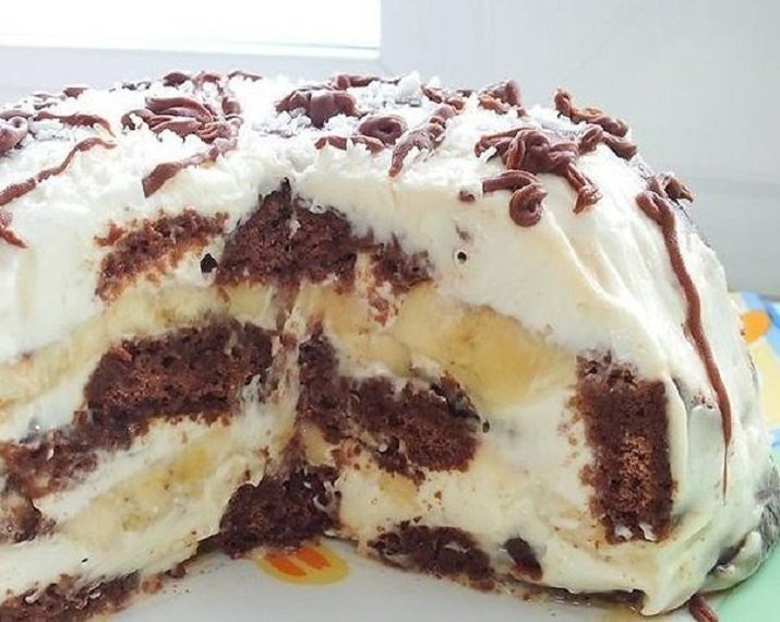 Изумительный торт без выпечки из трех ингредиентов