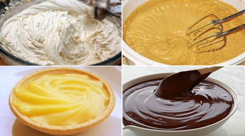 7 простых и вкусных кремов для тортов и пирожных