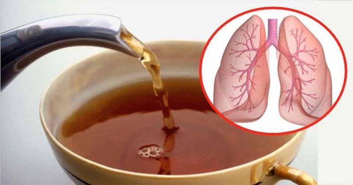 Излечите свои лёгкие с помощью этого чая: кашель, астма, бронхит, эмфизема, инфекции...