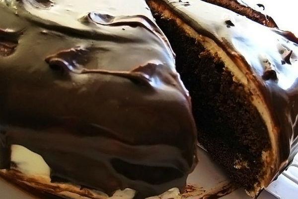 Торт «КАПУЧИНО» - нежный, мягкий, шоколадный
