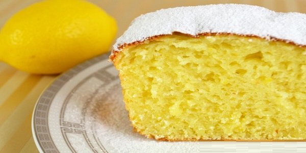 Лимонно-творожный кекс — очень воздушный и ароматный