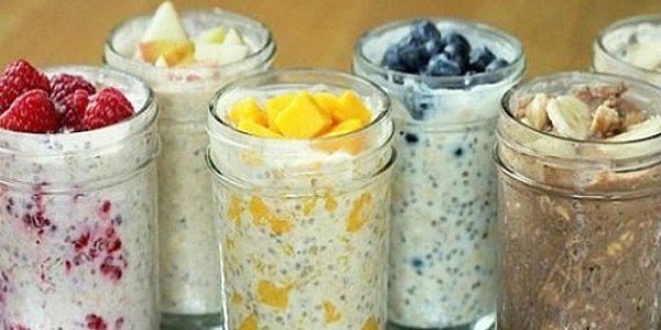 Вкусный и полезный завтрак для вашего здоровья! А главное — можно приготовить с вечера