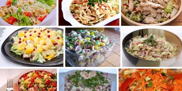 9 вкуснейших салатов на каждый день!