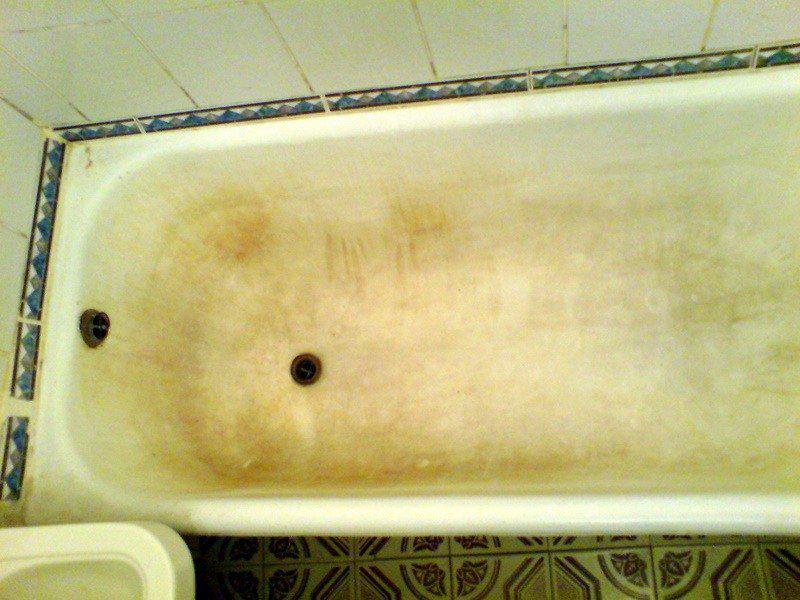 Очистим даже самую «убитую» ванну. Супер очиститель на раз-два!