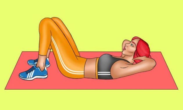 Всего 5 упражнений, которые действительно сделают ваш живот плоским