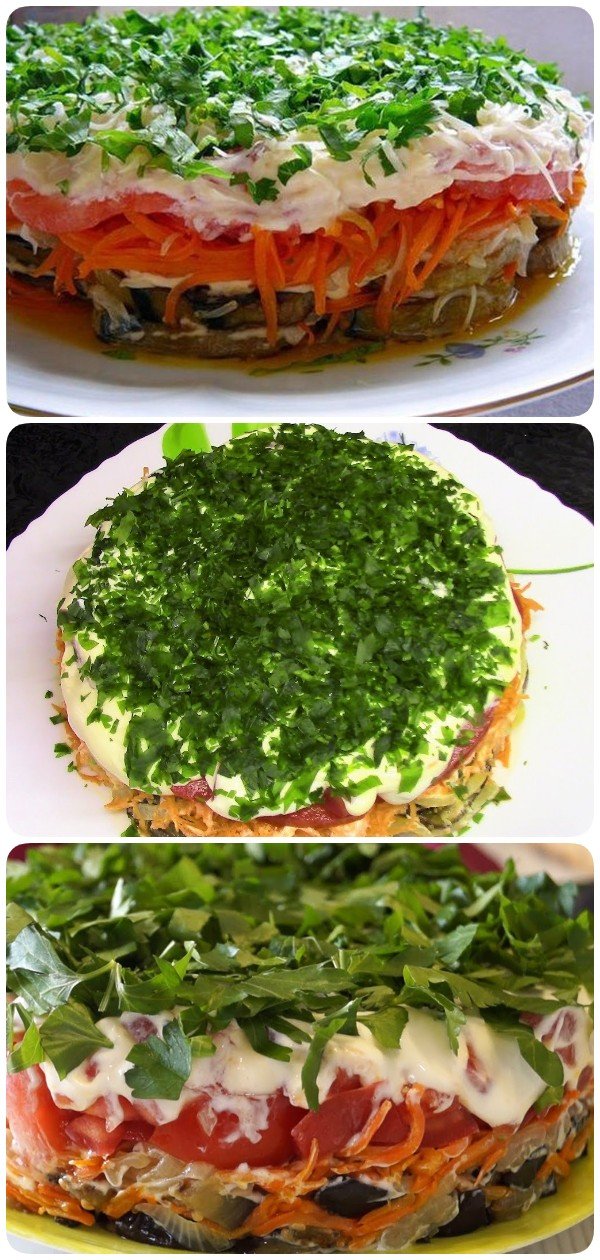 Салат «Баклажанный рай»: вкуснейшее блюдо, которое всегда первым улетает со стола